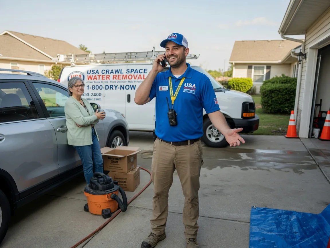 Crawl Space Water Removal Ola, AR FAQs